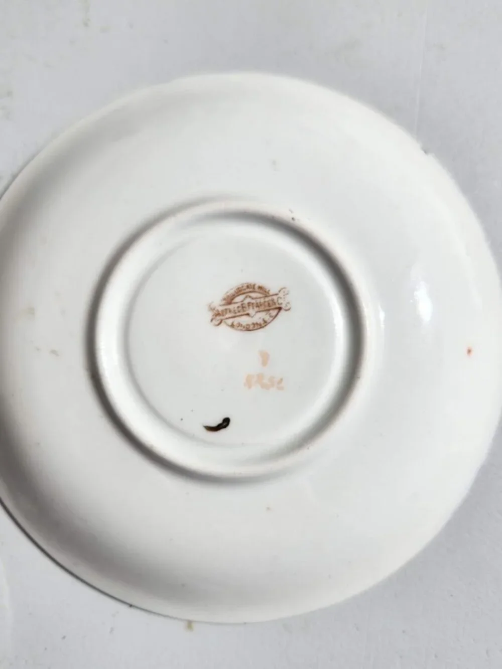 Alfred B Pearce & Co Antique English Bone China Tea Cup Saucer Set Vintage Plate